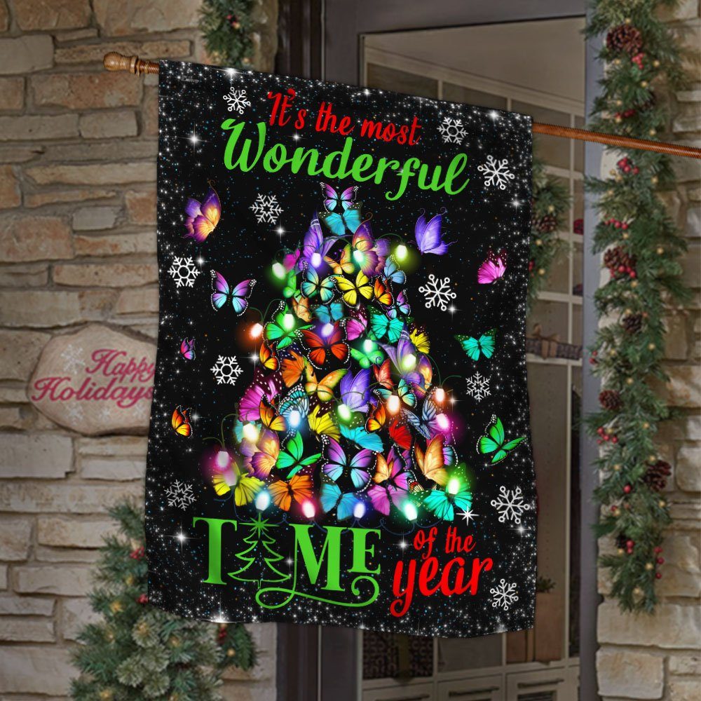 Butterfly Flag Butterfly Christmas Tree DDH2930F