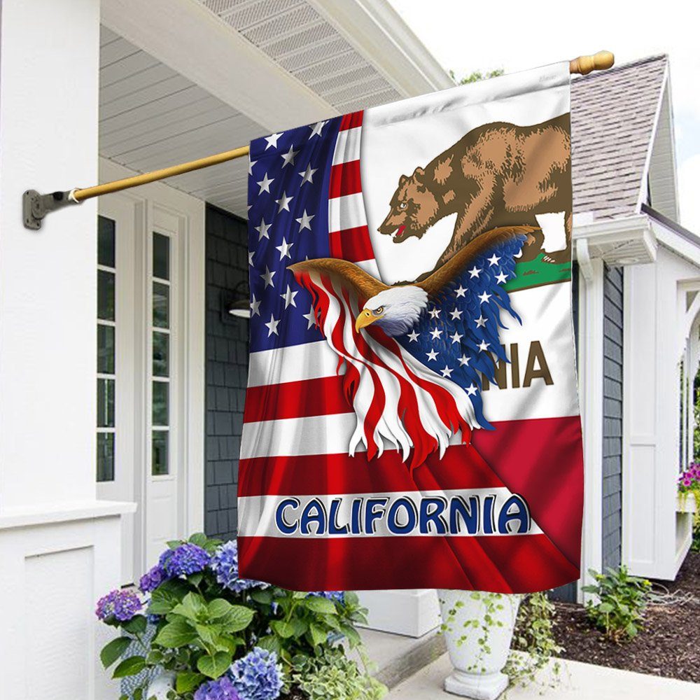 California Eagle Flag MLH1774Fv19