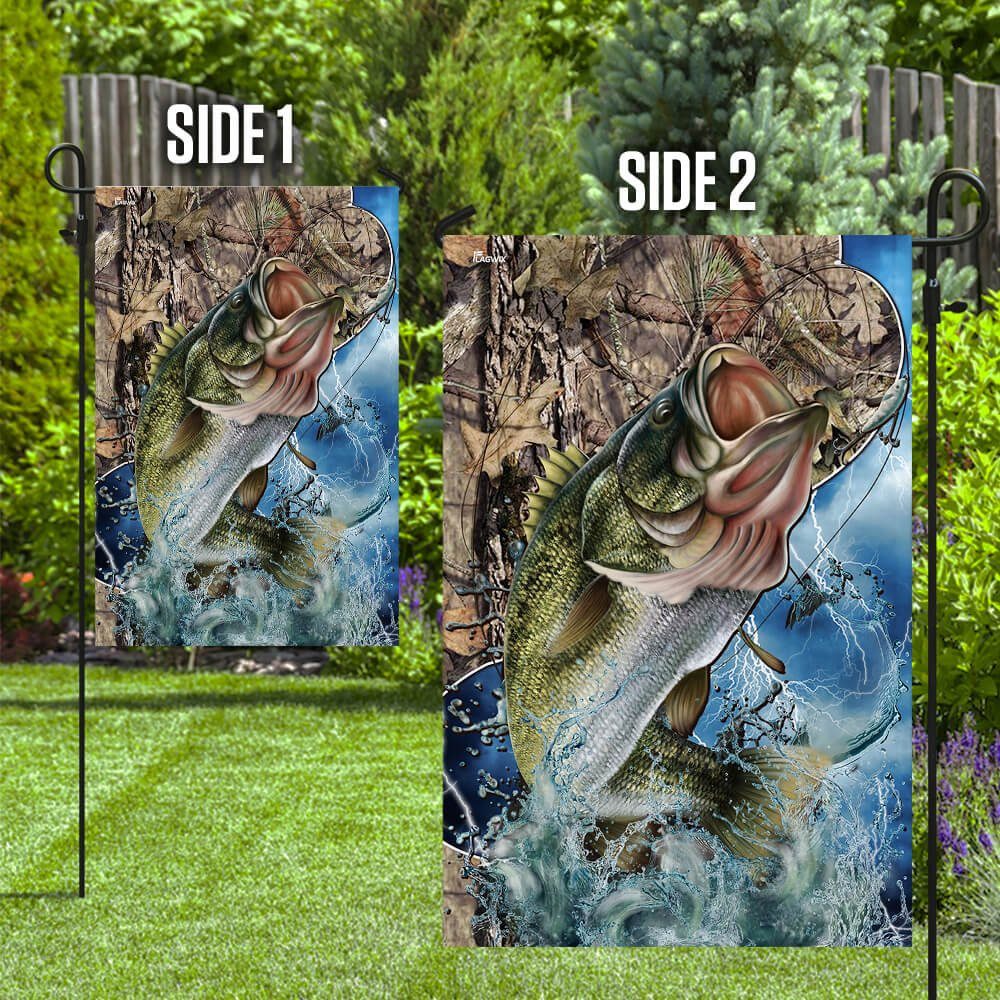 Camo Fishing Flag Camo Fishing Flag