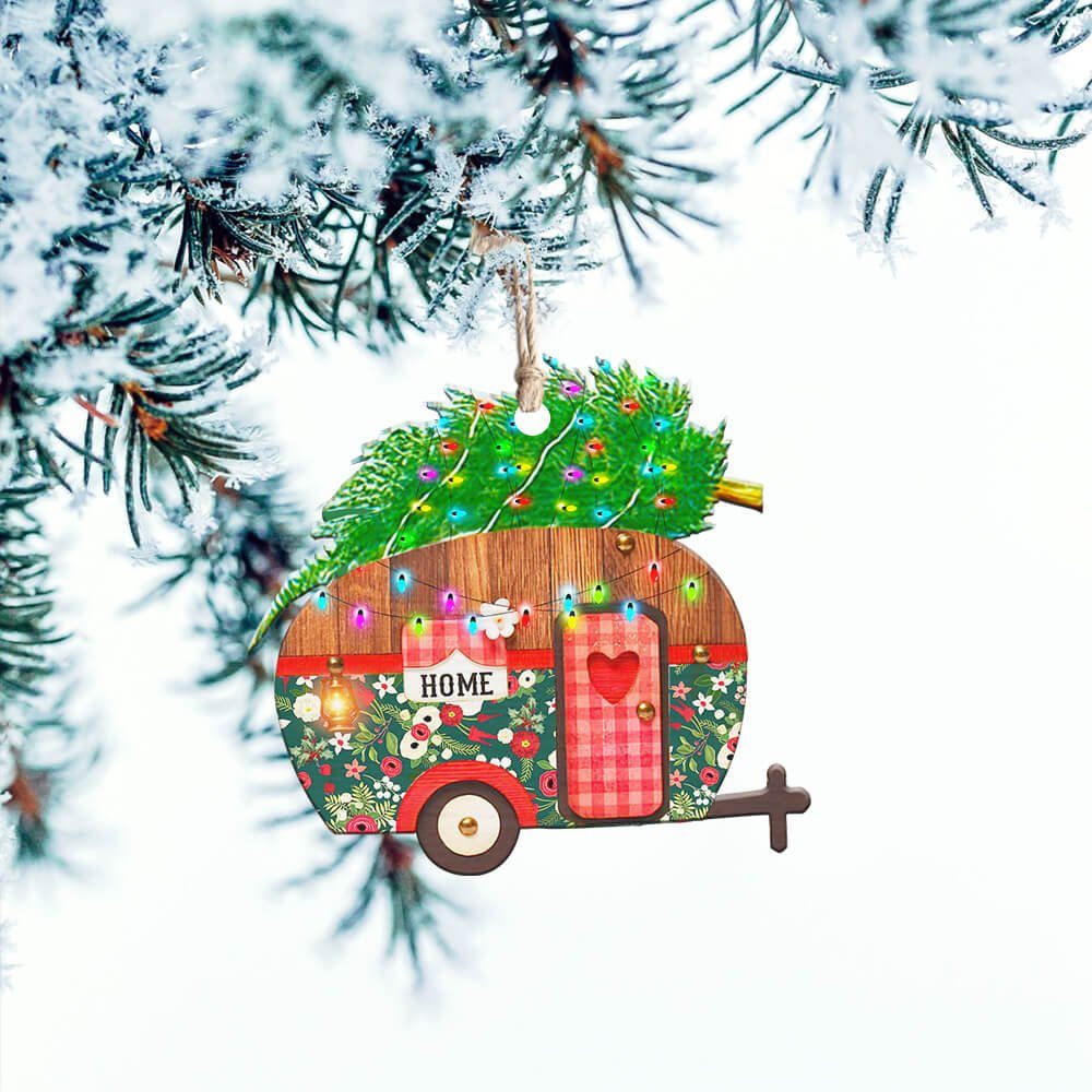 Camping Custom – Shaped Ornament Christ comin’ NTT119O