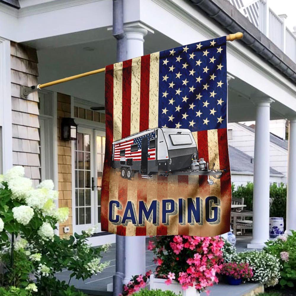 Camping Trailer Flag