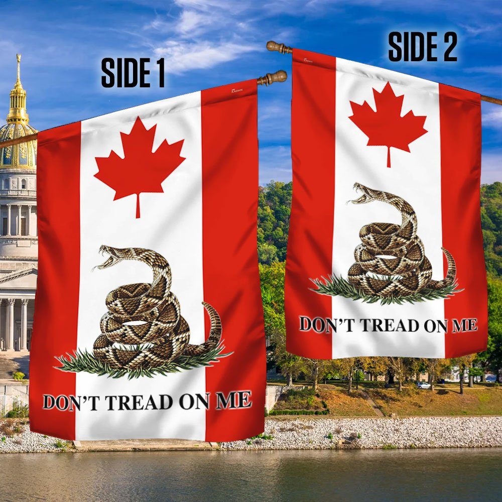 Canadian Flag Don’t Tread On Me Canadian Flag QTR426F