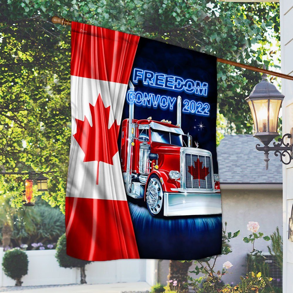 Canadian Trucker Flag Freedom Convoy 2022 MLH2205F