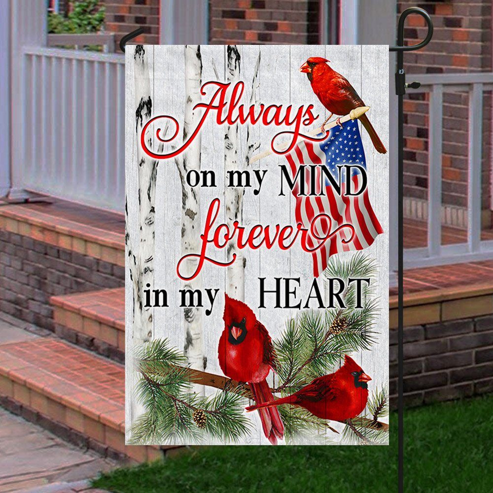 Cardinal Flag Always On My Mind Forever In My Heart MLH2140F