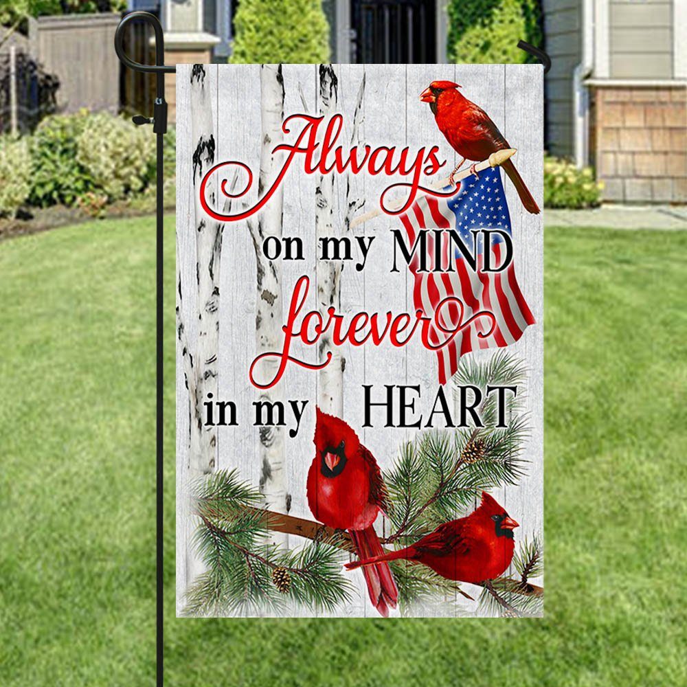 Cardinal Flag Always On My Mind Forever In My Heart MLH2140F