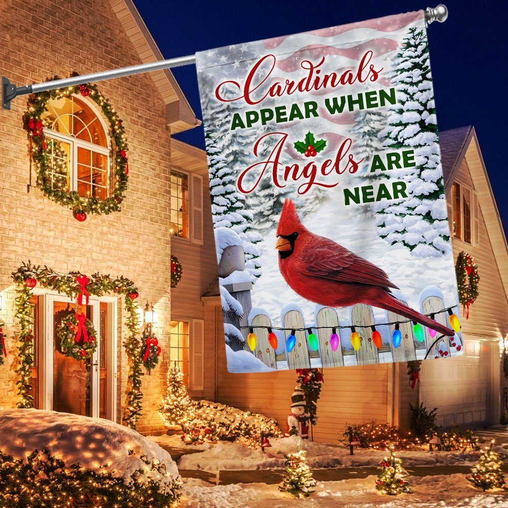 Cardinal Flag Cardinals Appear When Angels Are Near Flag MLN772F