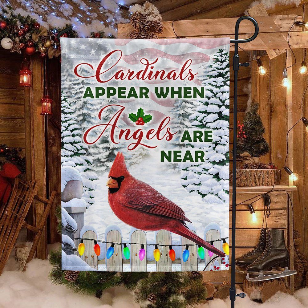 Cardinal Flag Cardinals Appear When Angels Are Near Flag MLN772F
