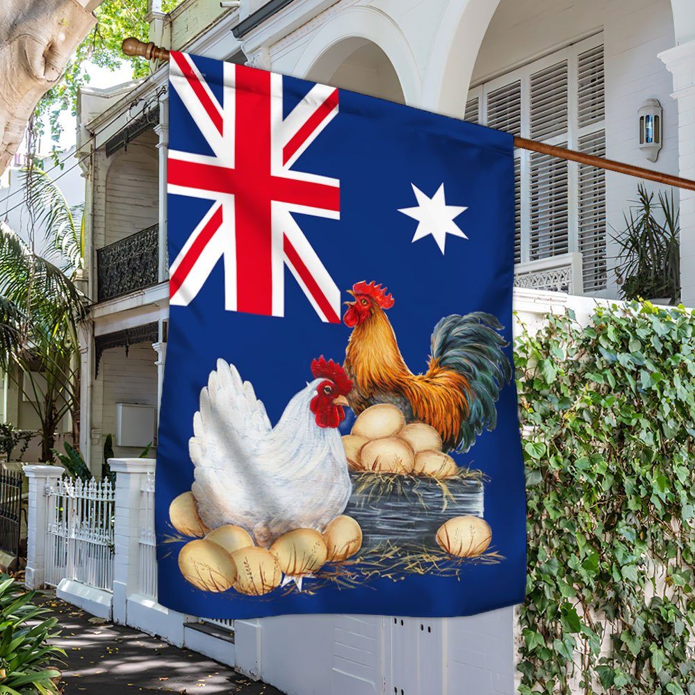 Chicken Coop Australian Flag TRL1292Fv1