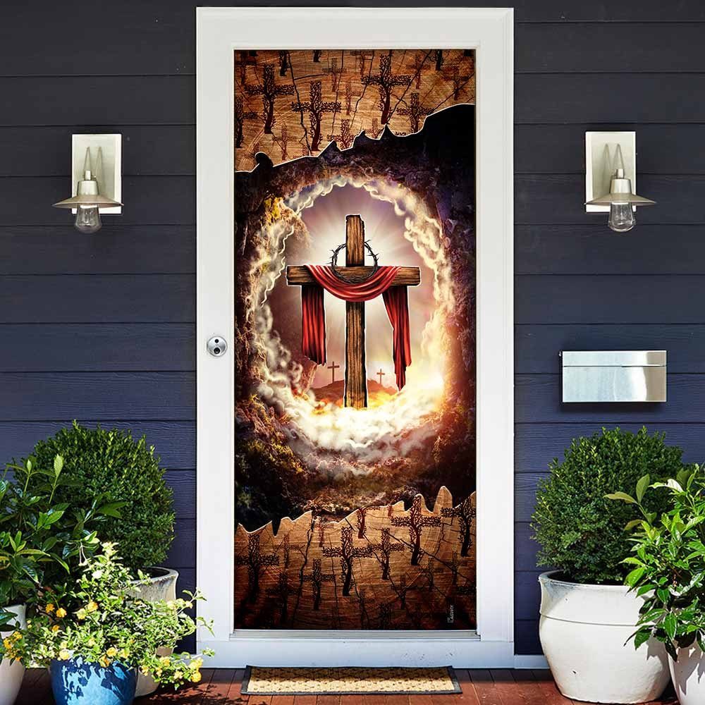 Christian Cross Door Cover