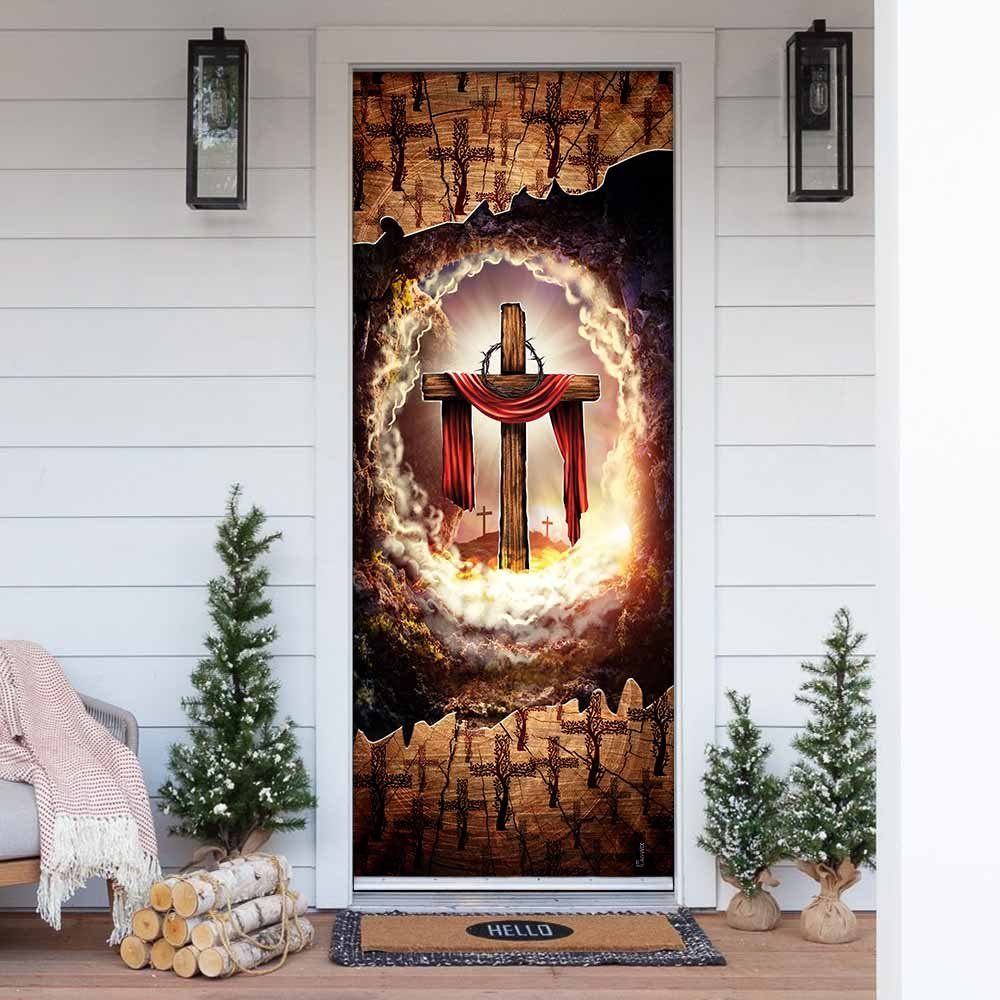 Christian Cross Door Cover