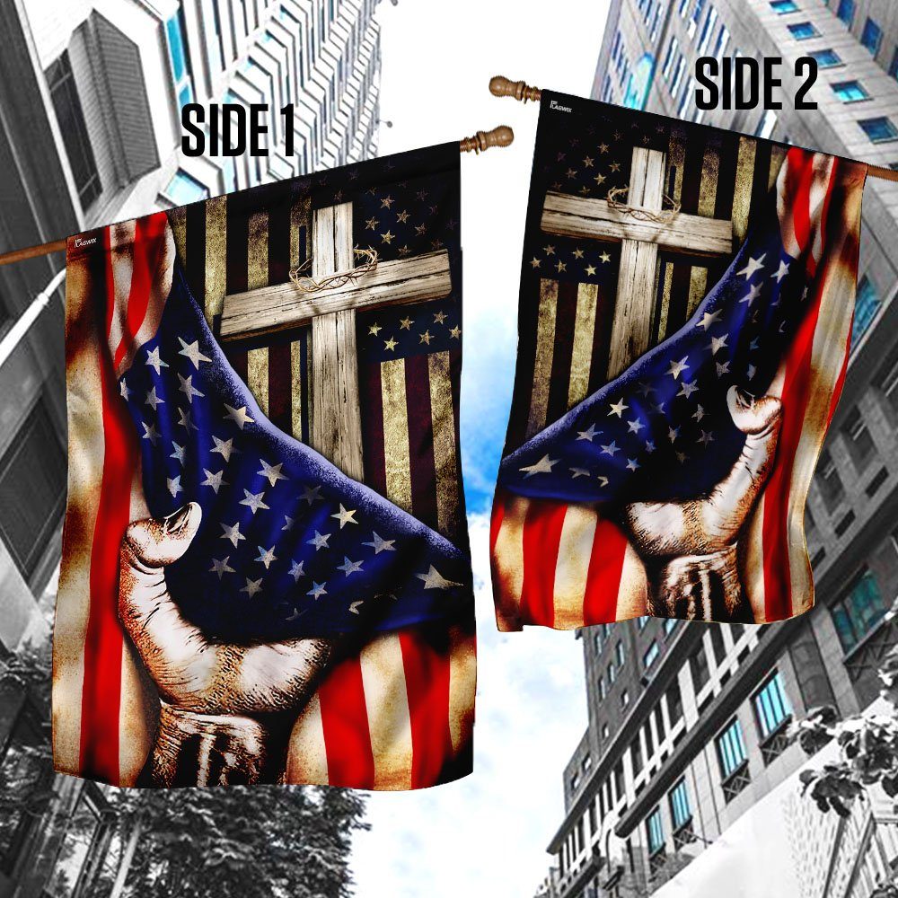 Christian Cross Flag Christian Cross Flag