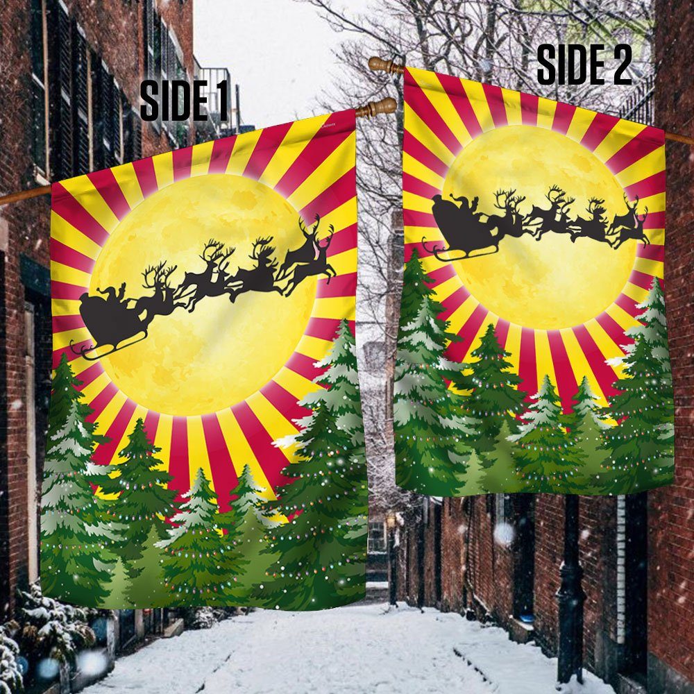 Christmas Arizona Flag Santa Claus Reindeer LNT824F