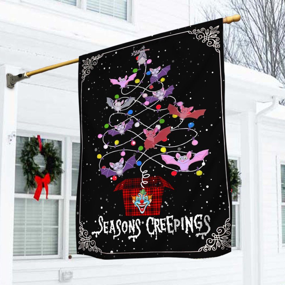 Christmas Batman Flag Seasons Creepings LNT703F