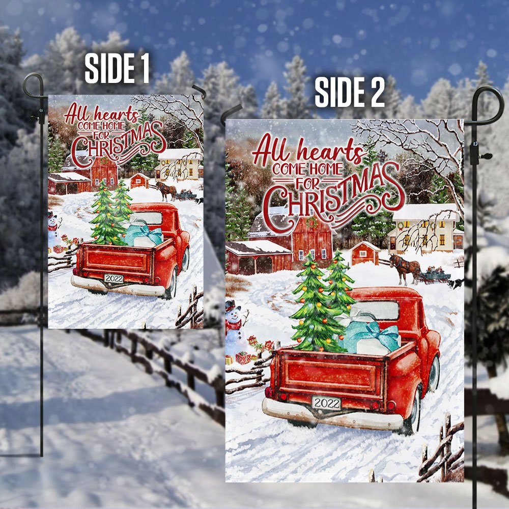 Christmas Decorations Garden Flag & Mailbox Cover PS1310MBS