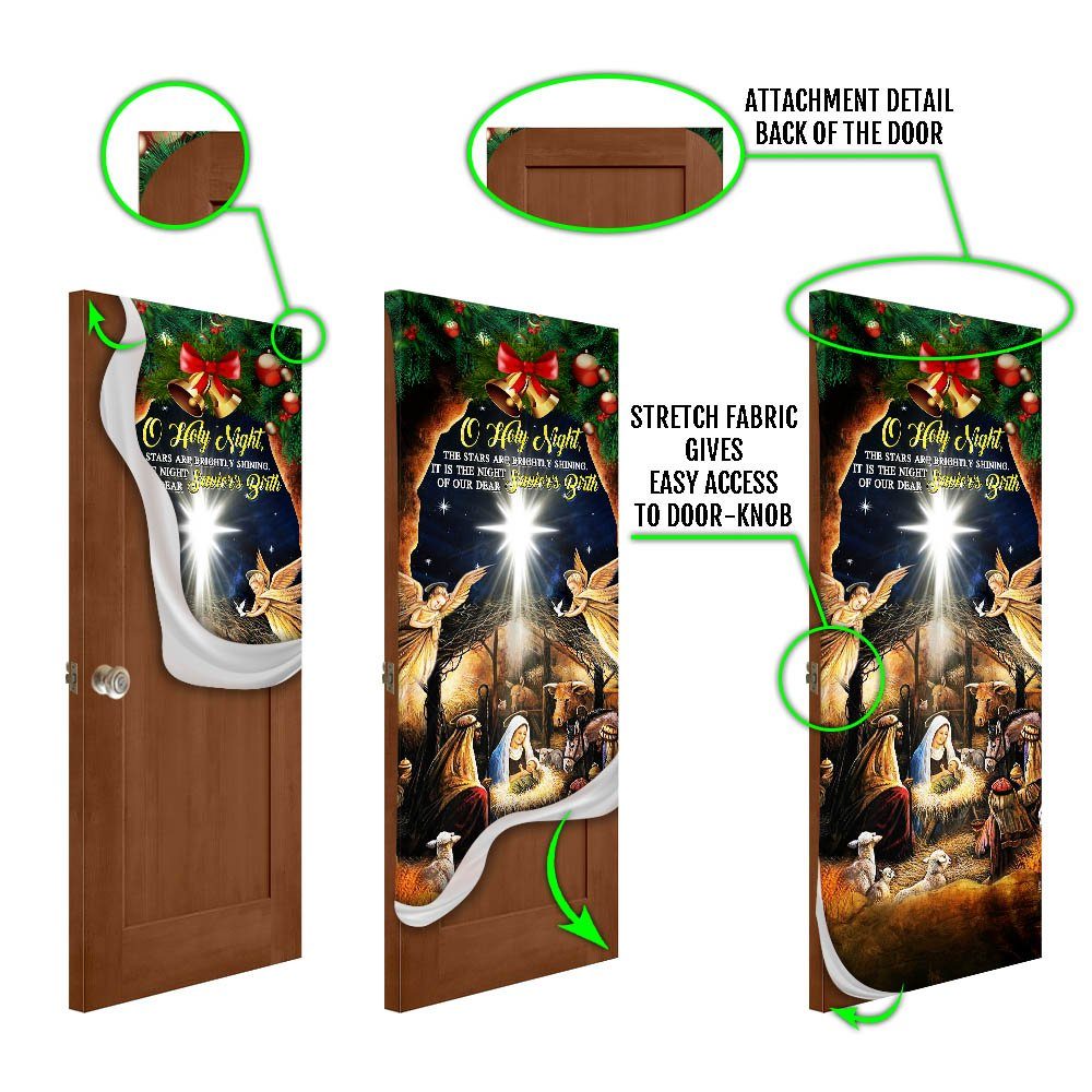 Christmas Door Cover Jesus is Born THH3511D Christmas Door Cover Jesus is Born THH3511D