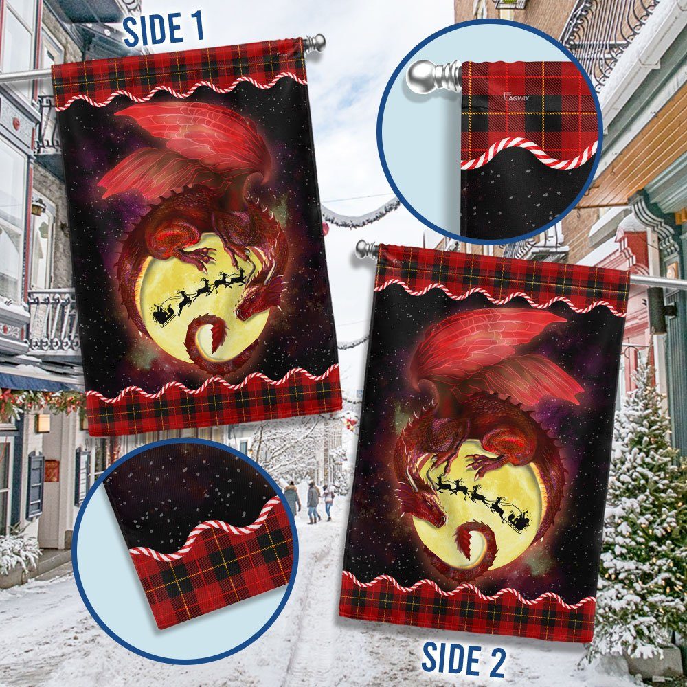 Christmas Dragon Flag Joy To The World LNT733F