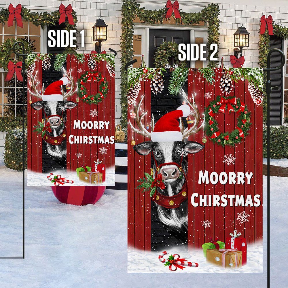 Christmas Farm Door Cover & Banner Home Decor Moorry Christmas LNT636DS