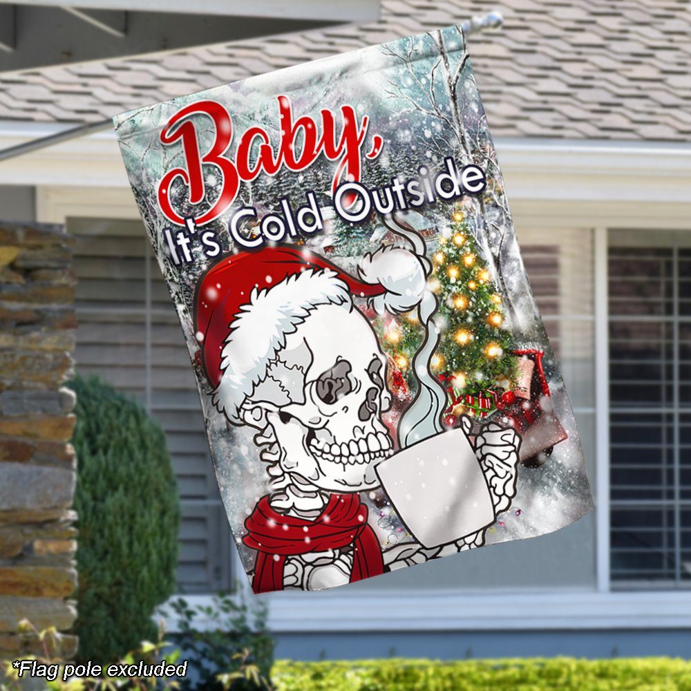 Christmas Flag Baby It’s Cold Outside TTY337F