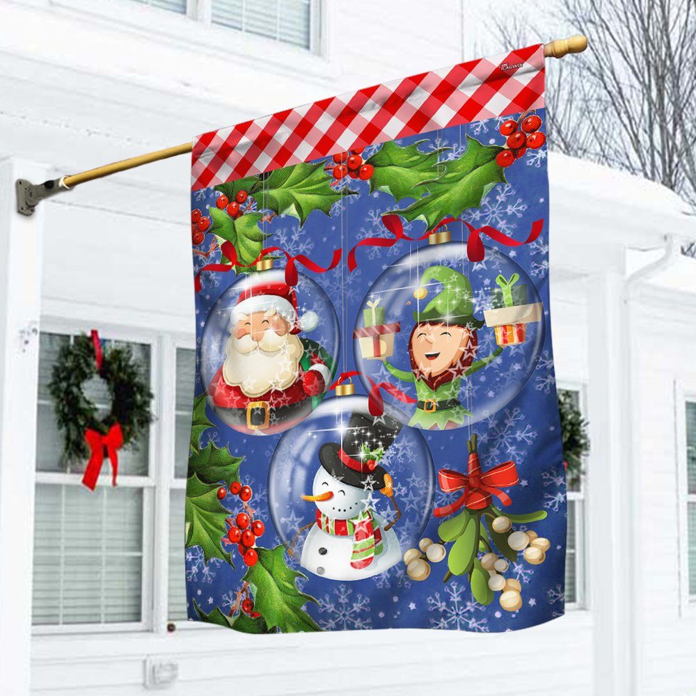 Christmas Flag Bauble NNT151F