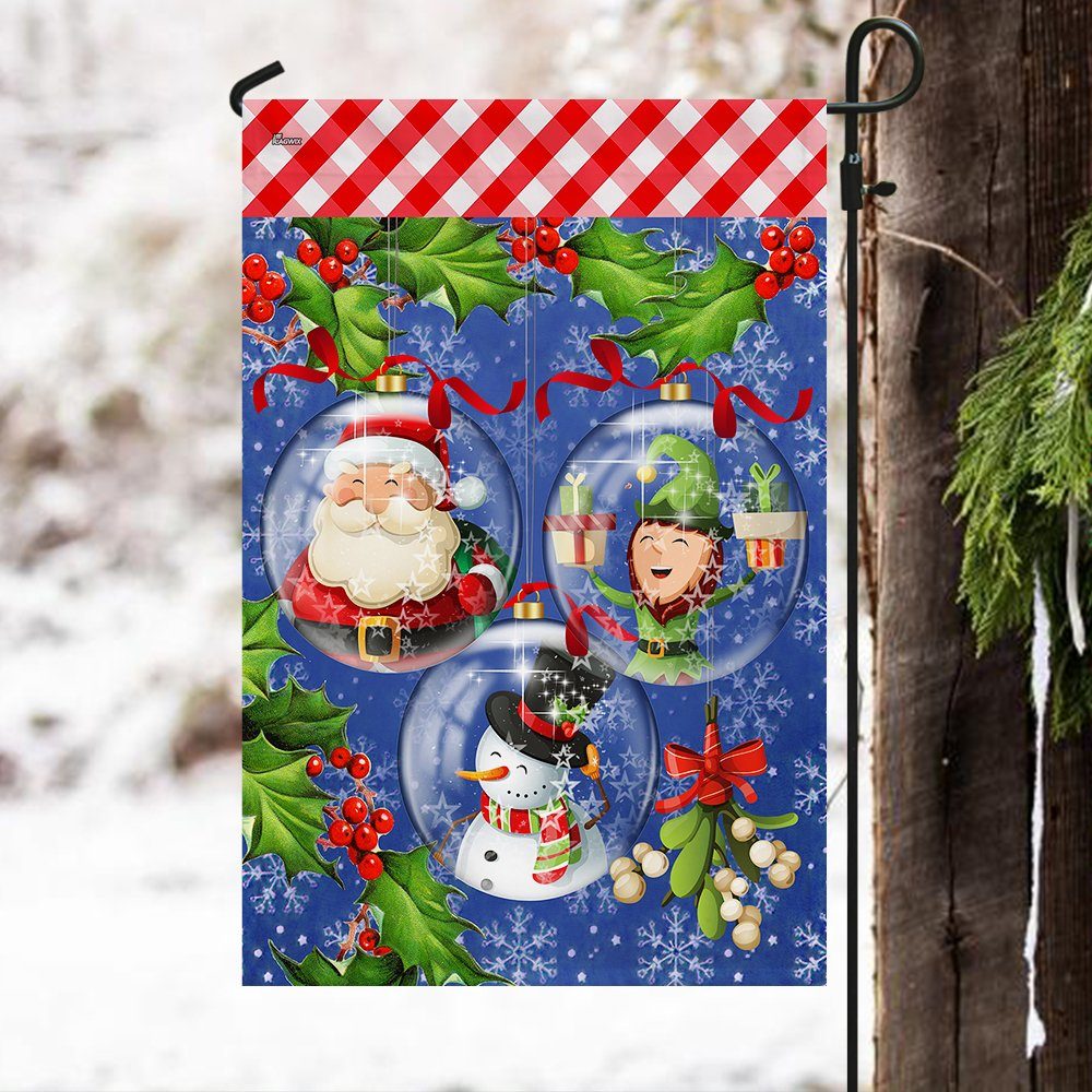 Christmas Flag Bauble NNT151F Christmas Flag Bauble NNT151F