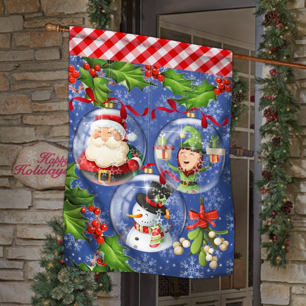 Christmas Flag Bauble NNT151F