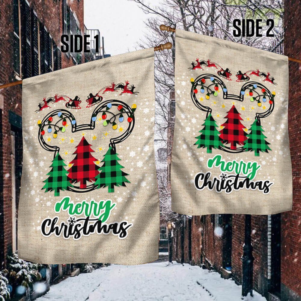 Christmas Movie Flag Santa HOHOHO LNT830F