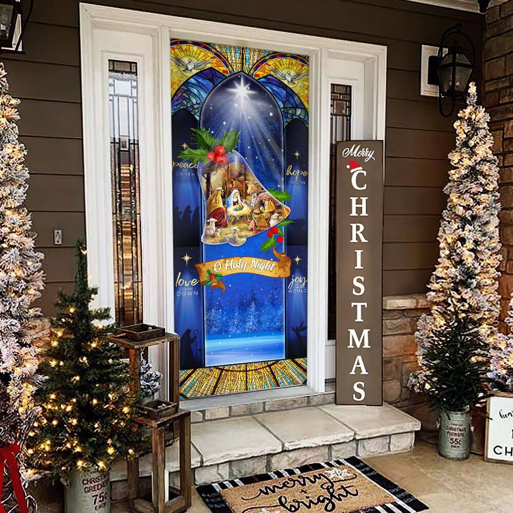 Christmas Nativity Of Jesus Door Cover THB3517D