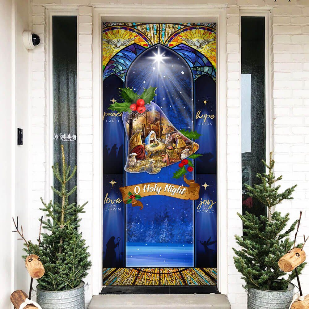 Christmas Nativity Of Jesus Door Cover THB3517D