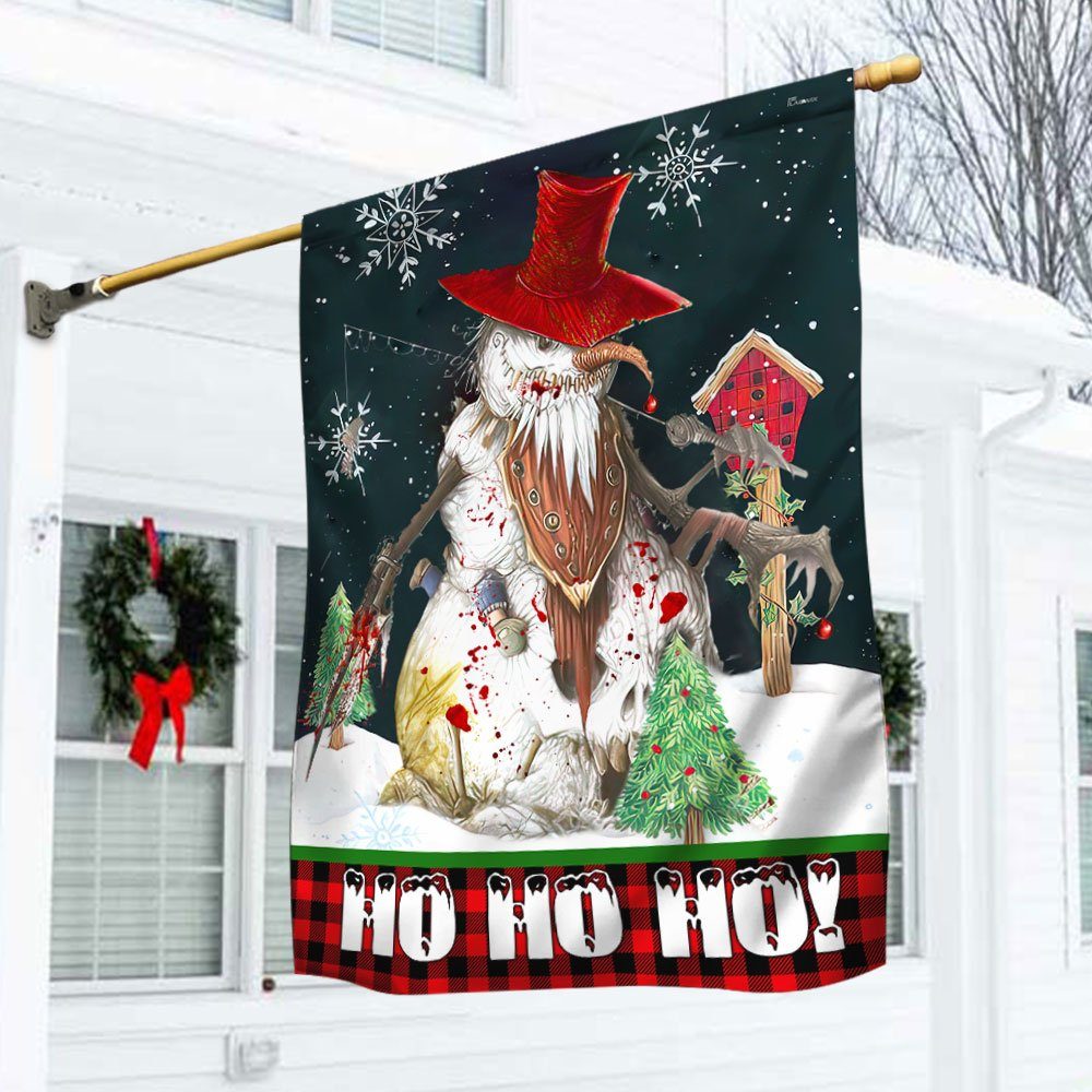 Christmas Santa Flag Creepy Santa Claus LNT582F