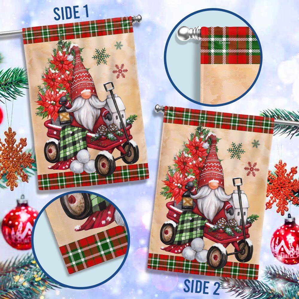 Chritsmas Gnome Flag Gnome Sweet Gnome LNT632F