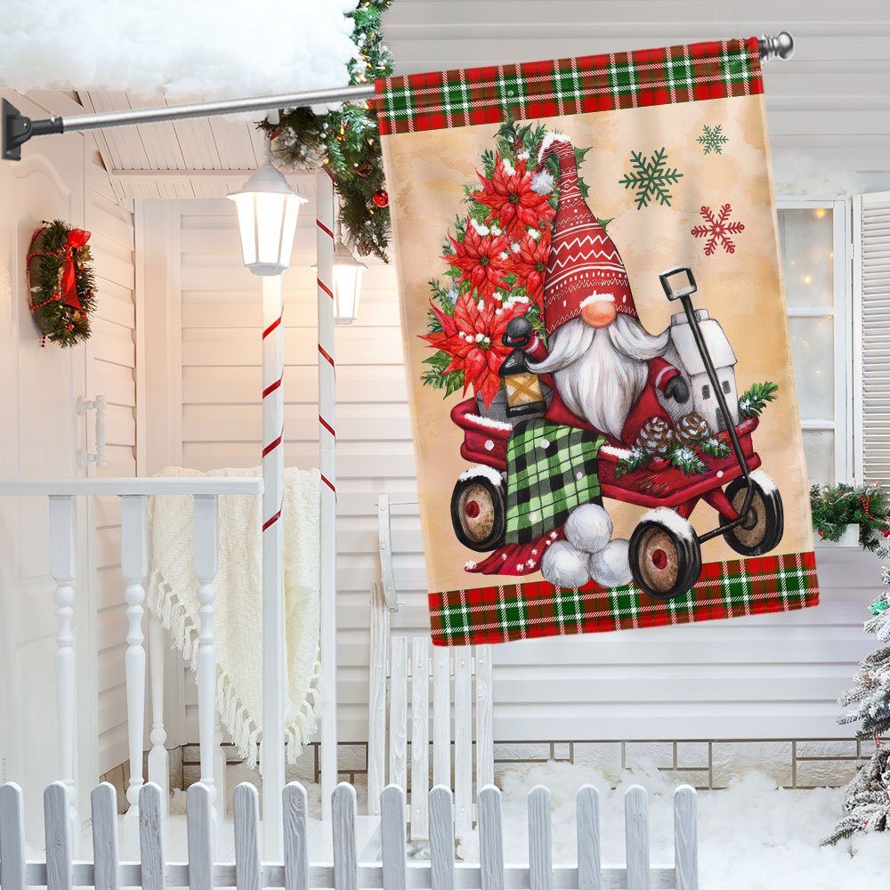 Chritsmas Gnome Flag Gnome Sweet Gnome LNT632F