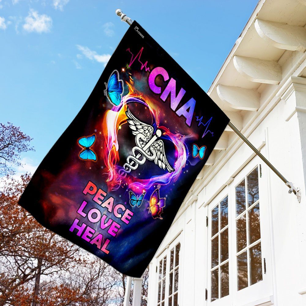 CNA Peace. Love. Heal Flag