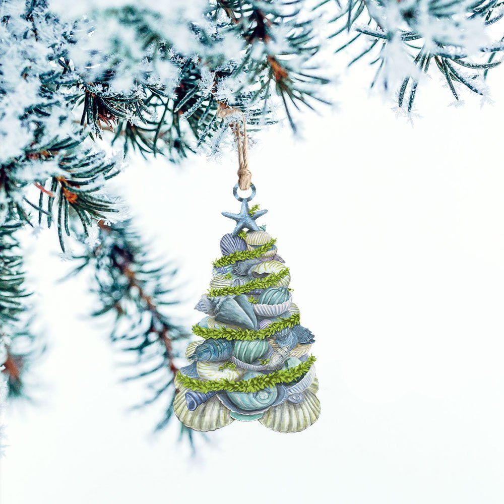 Coastal Christmas Tree Ornament QNN664O
