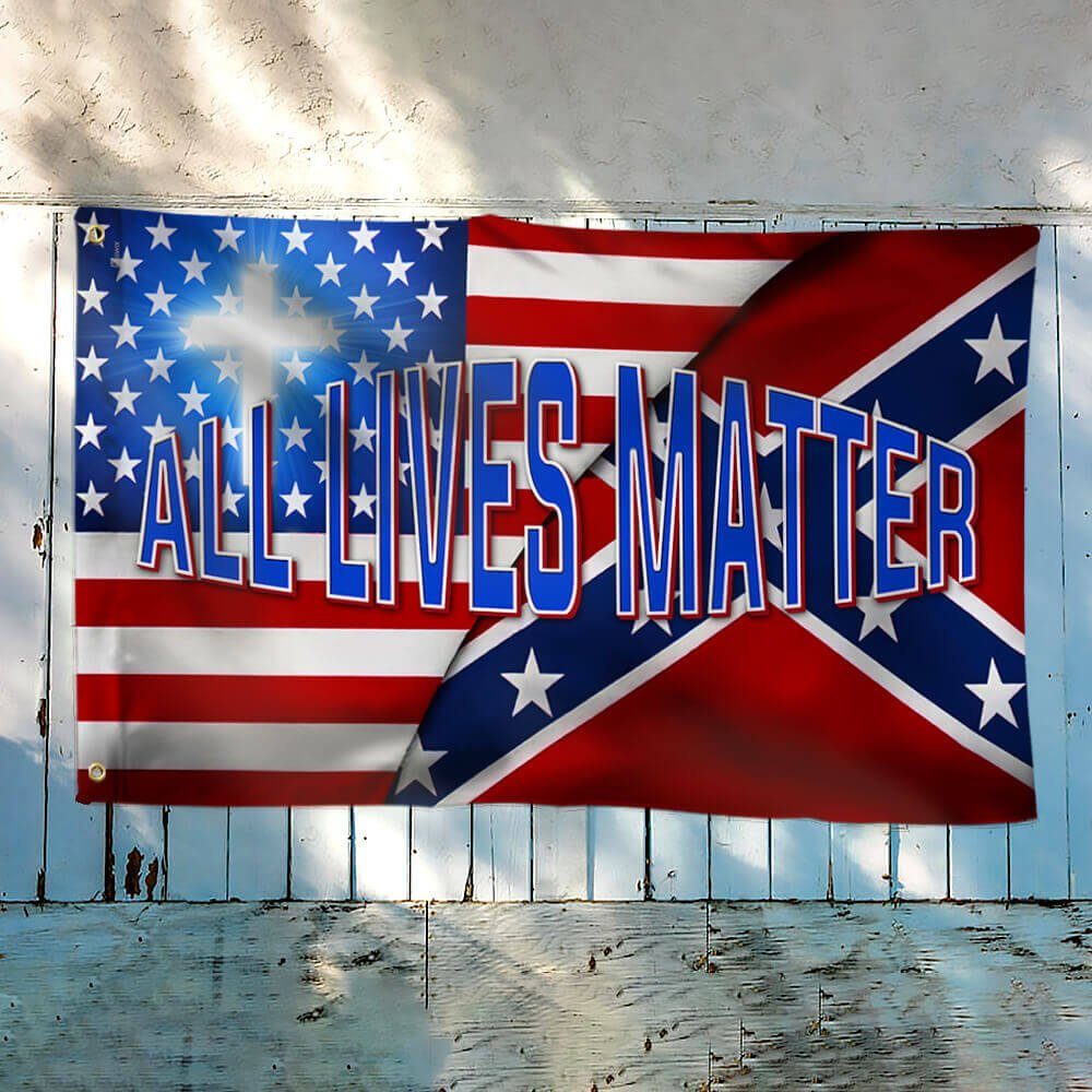 Confederate States of America Grommet Flag All Lives Matter NNT470GF