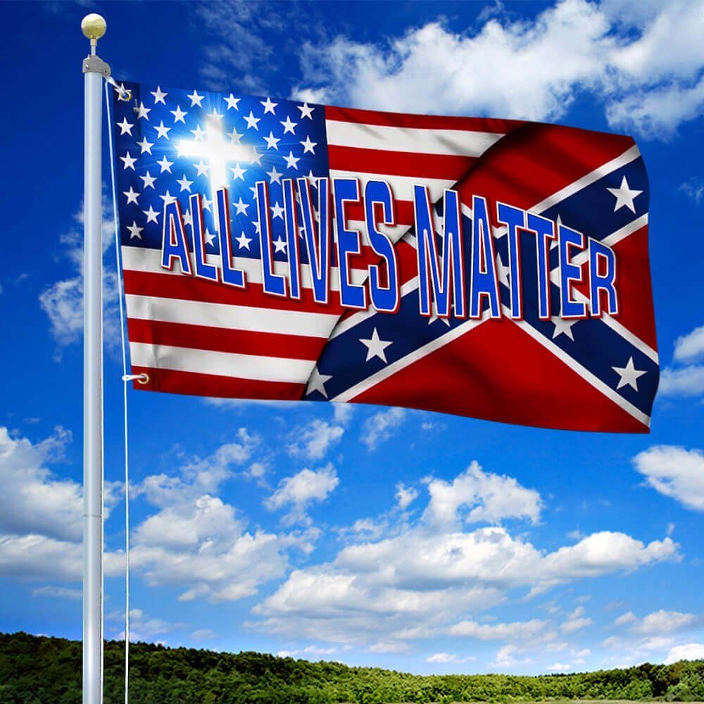 Confederate States of America Grommet Flag All Lives Matter NNT470GF