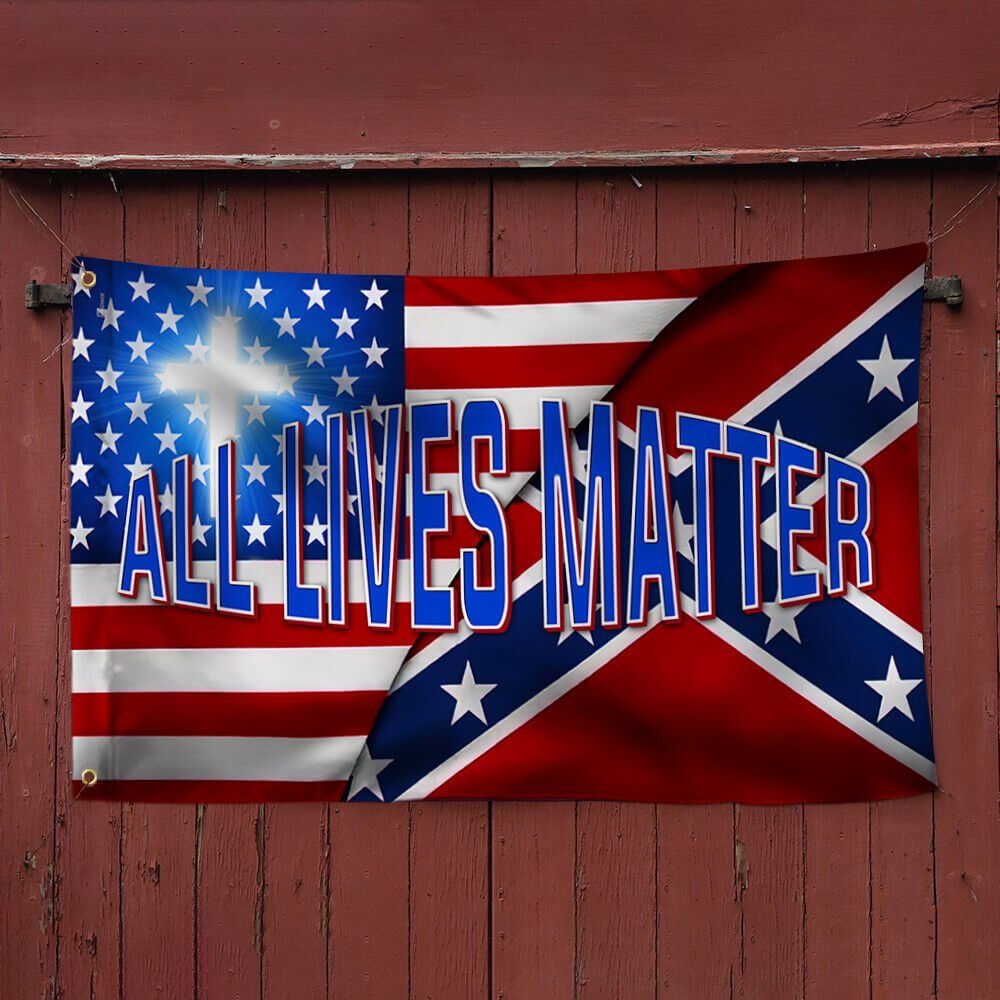 Confederate States of America Grommet Flag All Lives Matter NNT470GF