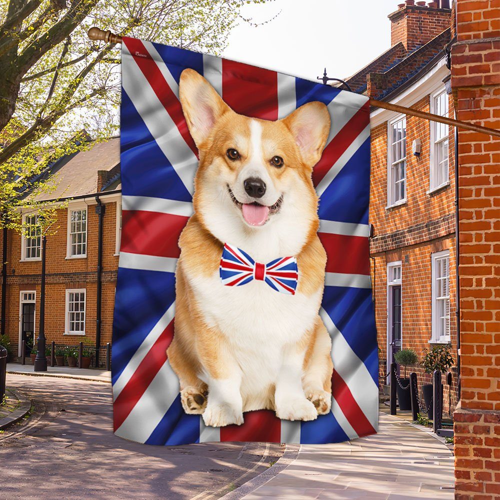 Corgi UK Flag Bow Tie MBH167F