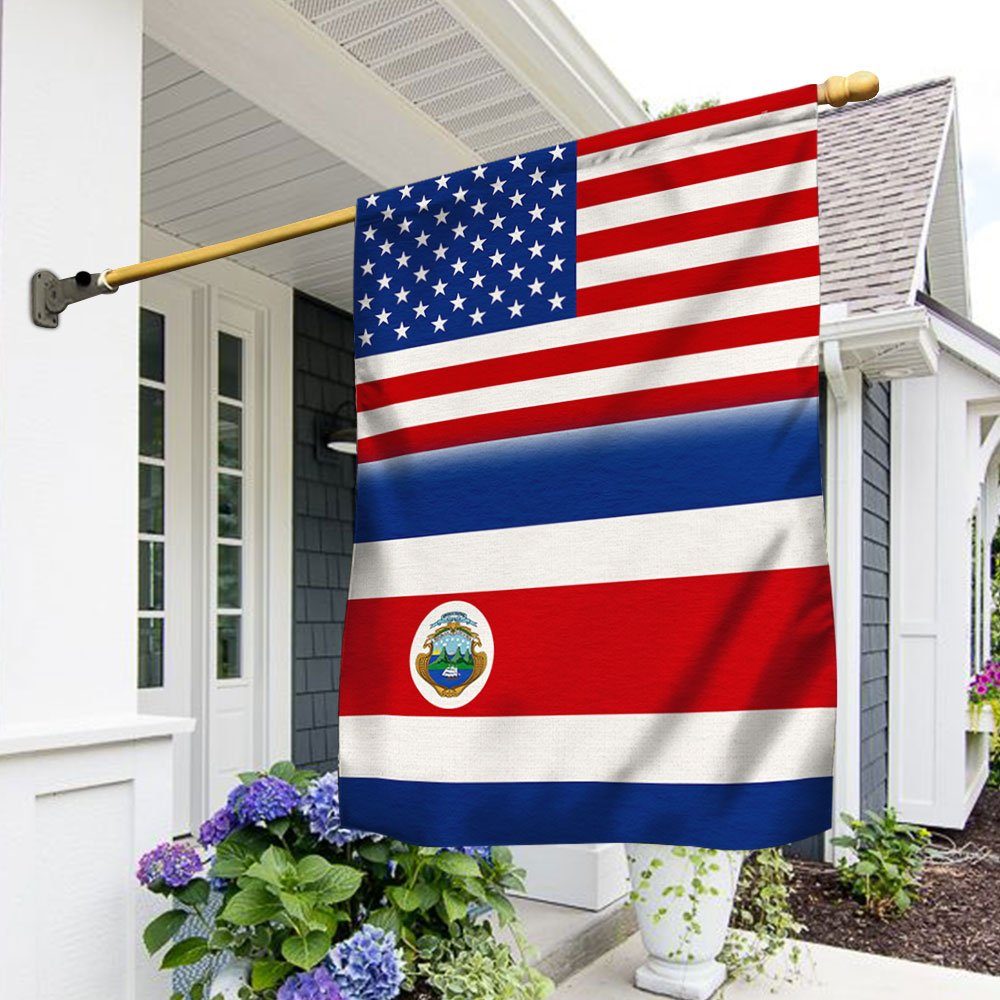 Costa Rica And American Flag TQN320Fv2