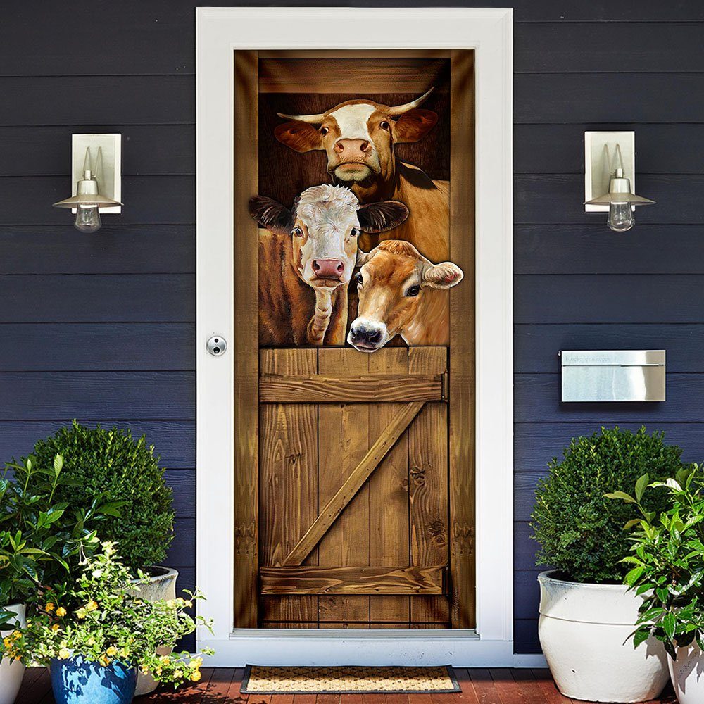 Cow Cattle Door Cover