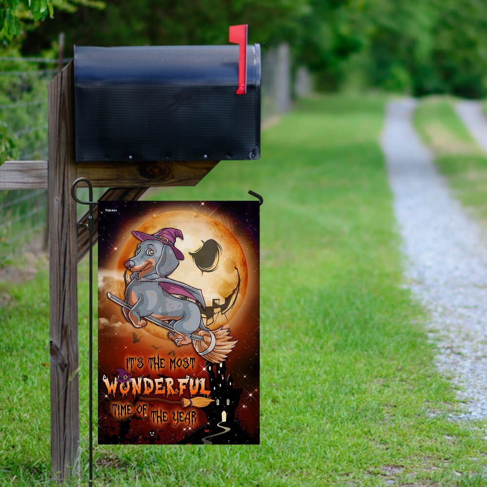 Dachshund Halloween Flag Dachshund Halloween Flag