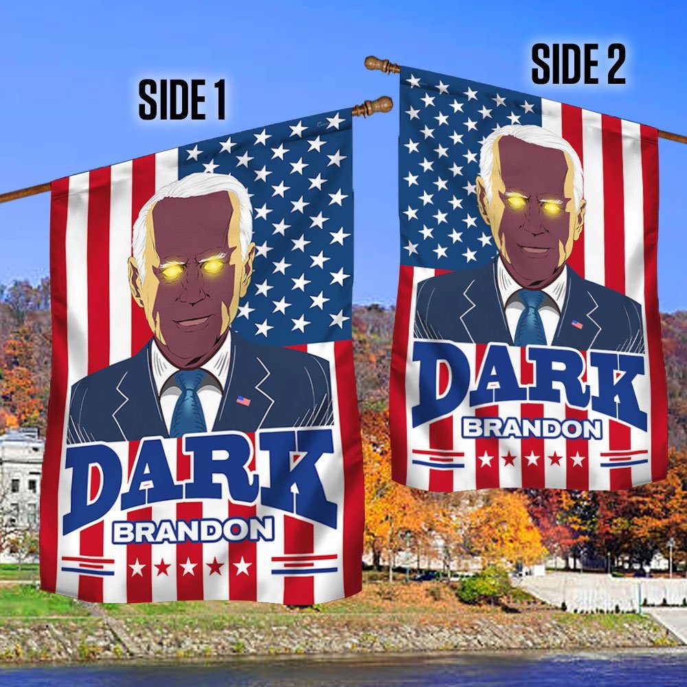 Dark Brandon Pro-Biden American Flag TQN472F