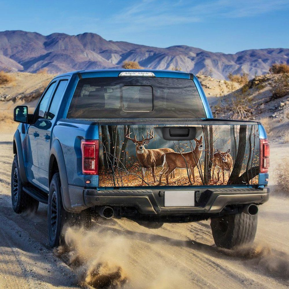 Deer Truck Tailgate Decal Sticker Wrap