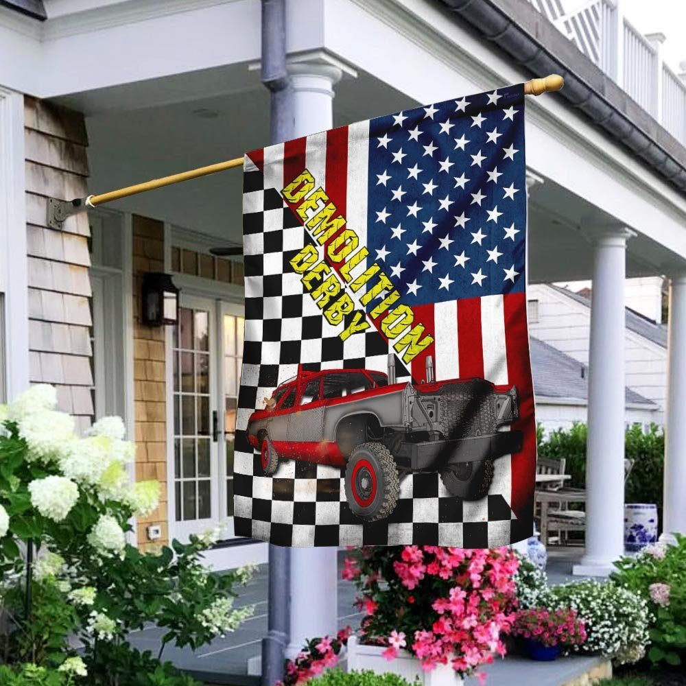 Demolition Derby Flag