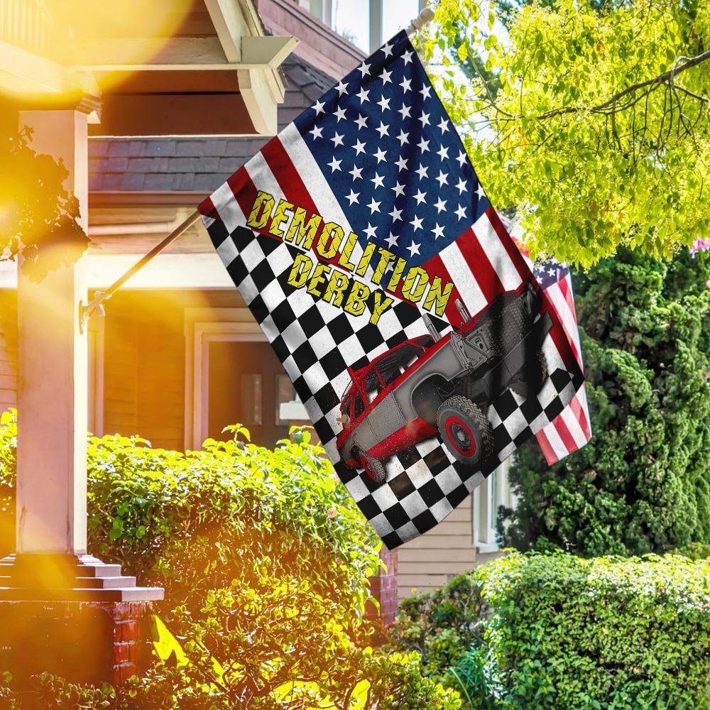 Demolition Derby Flag