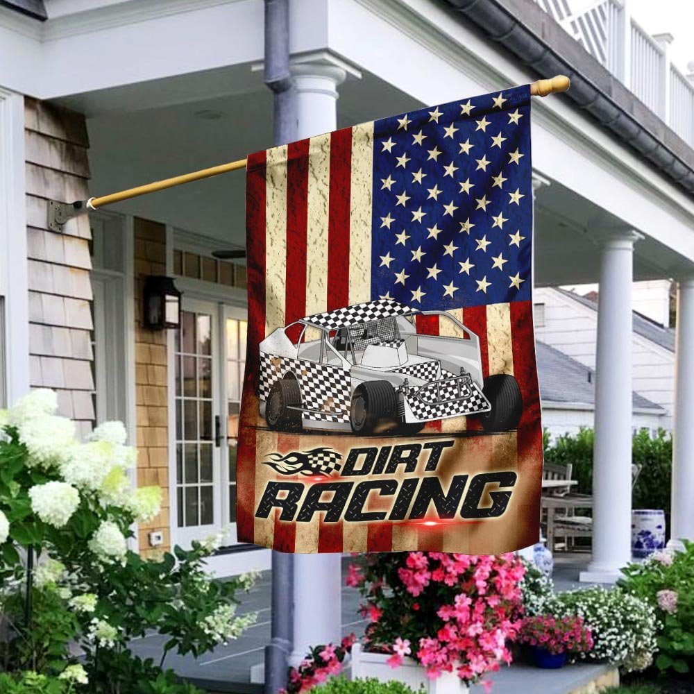 Dirt Modified Racing Flag