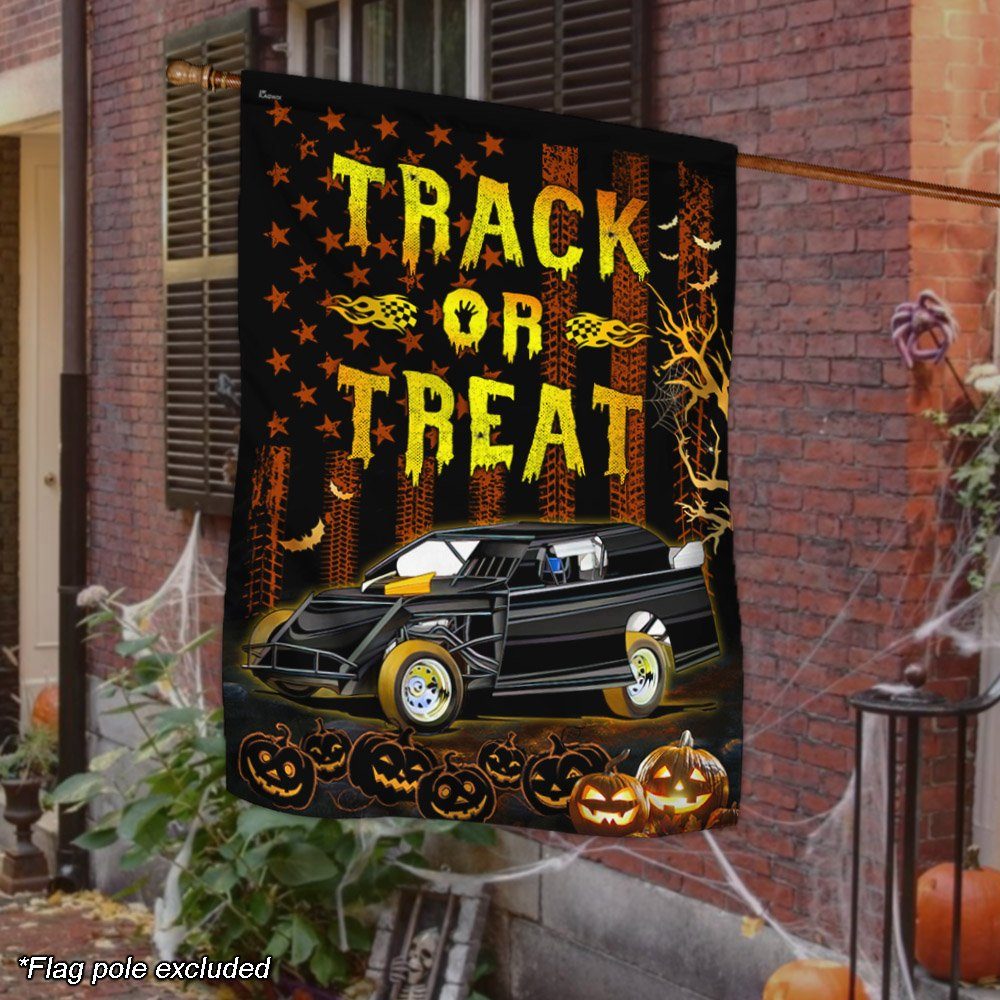 Dirt Modified Racing Halloween Flag MLH1864F