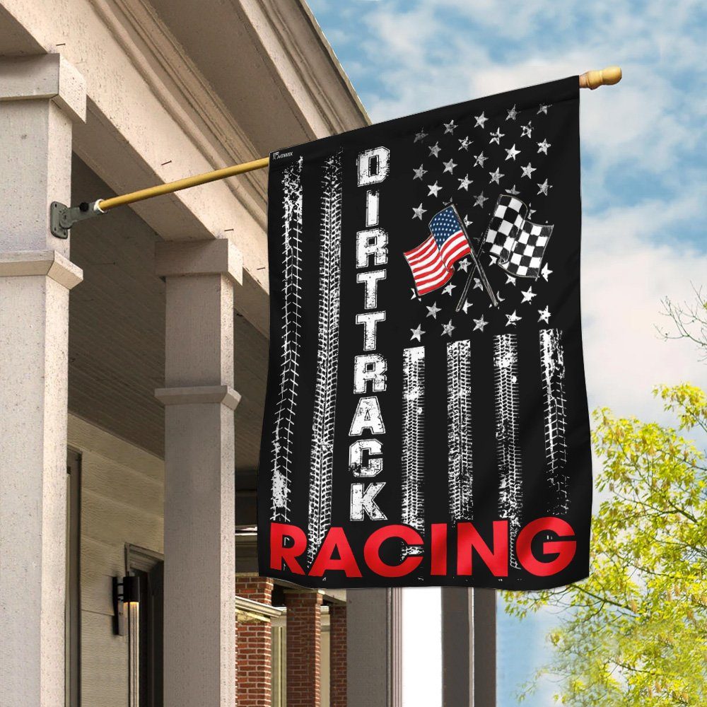 Dirt Track Racing Flag