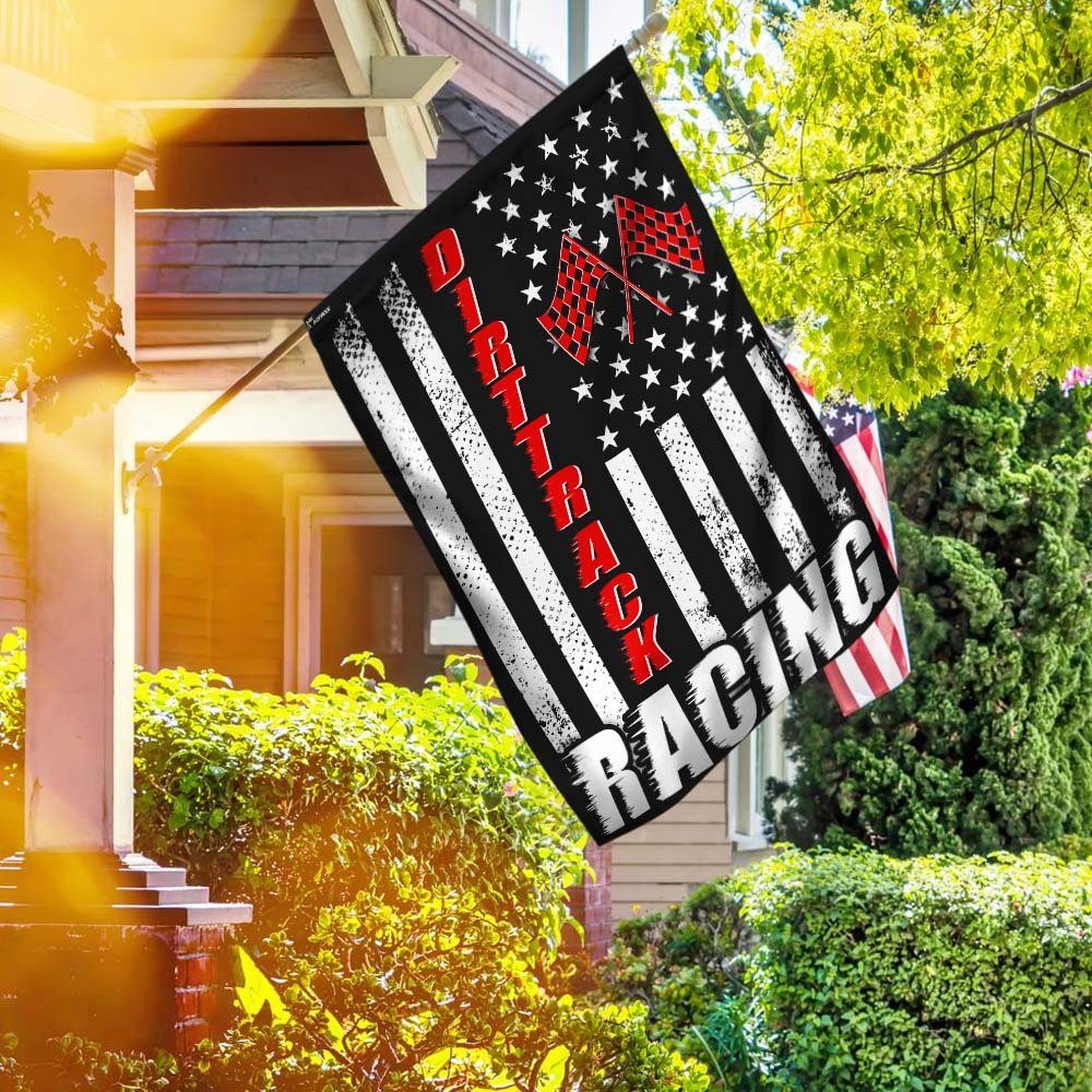 Dirt Track Racing Flag