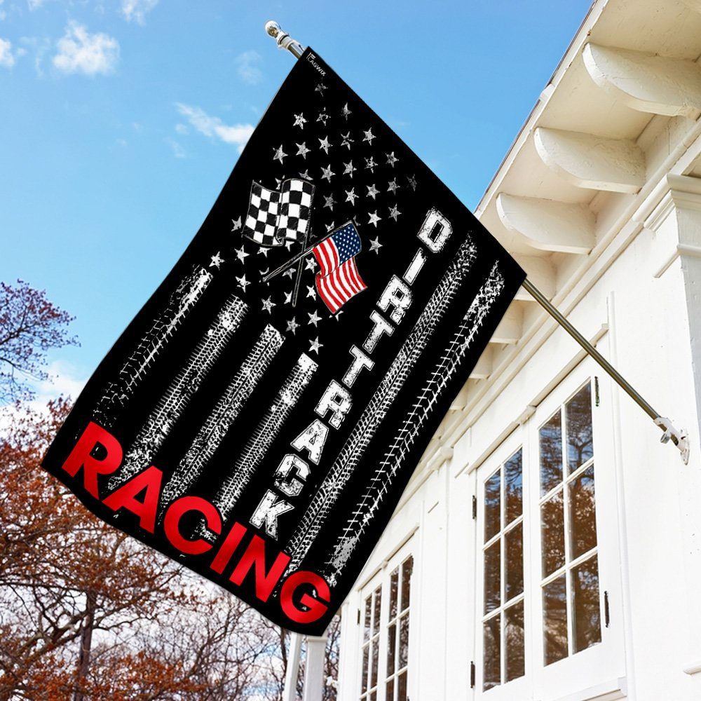 Dirt Track Racing Flag