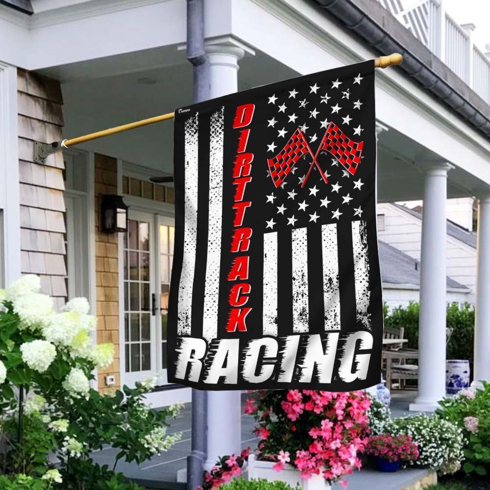 Dirt Track Racing Flag